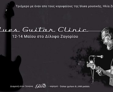 Blues Guitar Clinic in Dilofo, Zagoria by Gaia